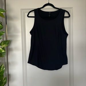 Yogalicious top, black color, size S.